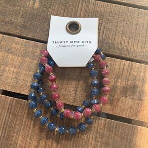 NWT 31 Bits Set of 3 Daphne Bracelets
